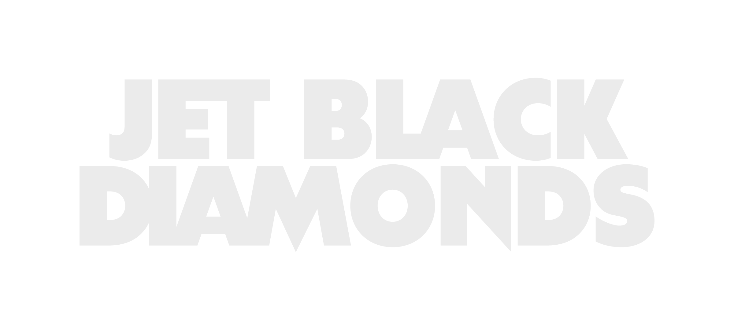 Jet black diamonds logo